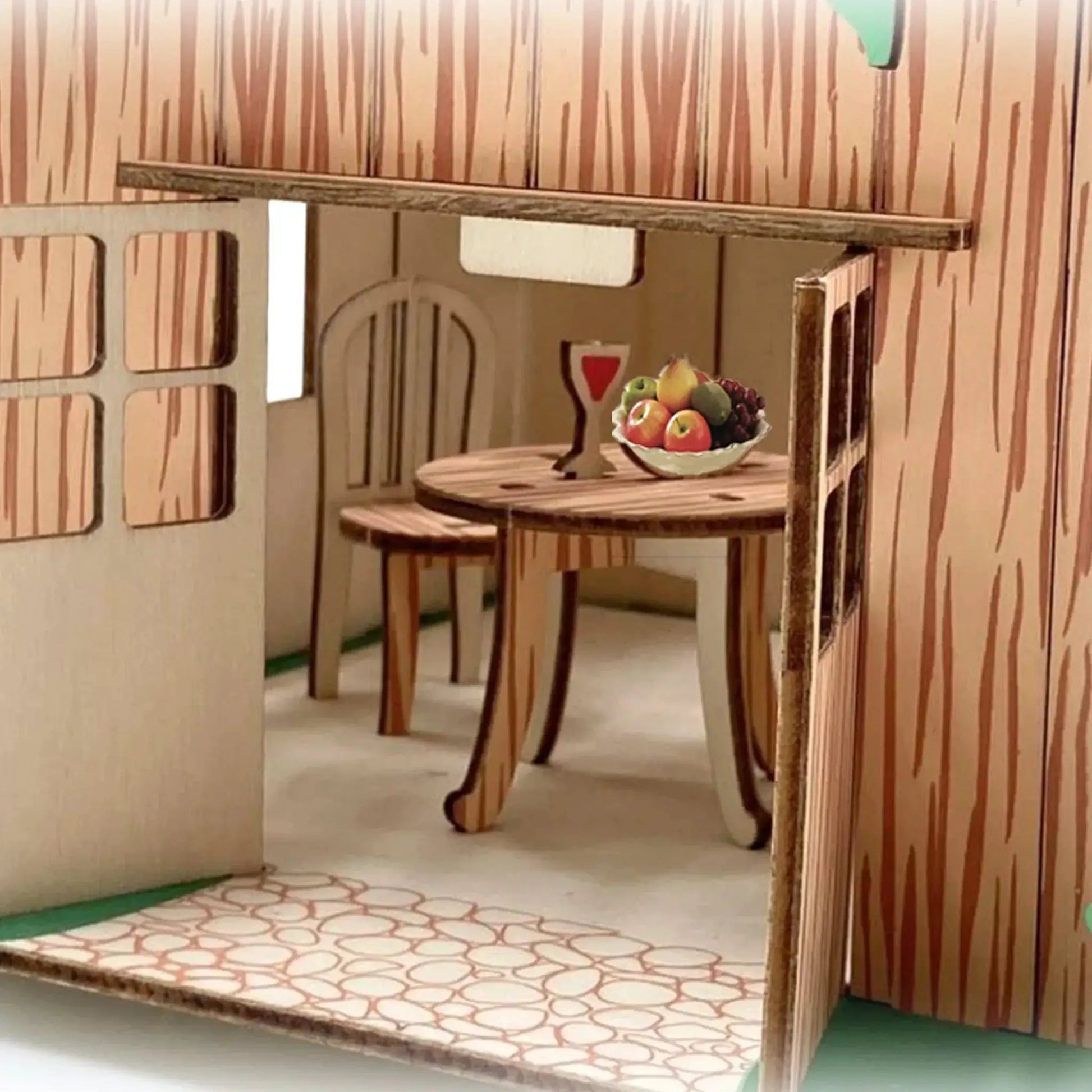 3D Sukkah Puzzle Craft for Collectible Display and Festive Decor - ToylandEU