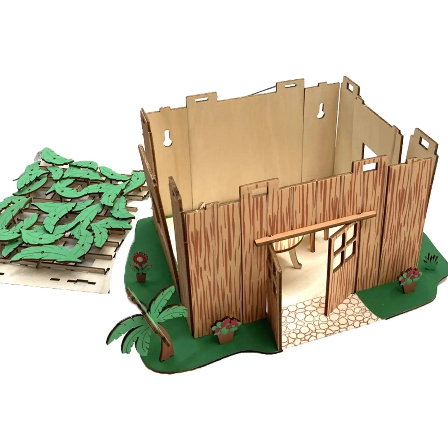 3D Sukkah Puzzle Craft for Collectible Display and Festive Decor - ToylandEU