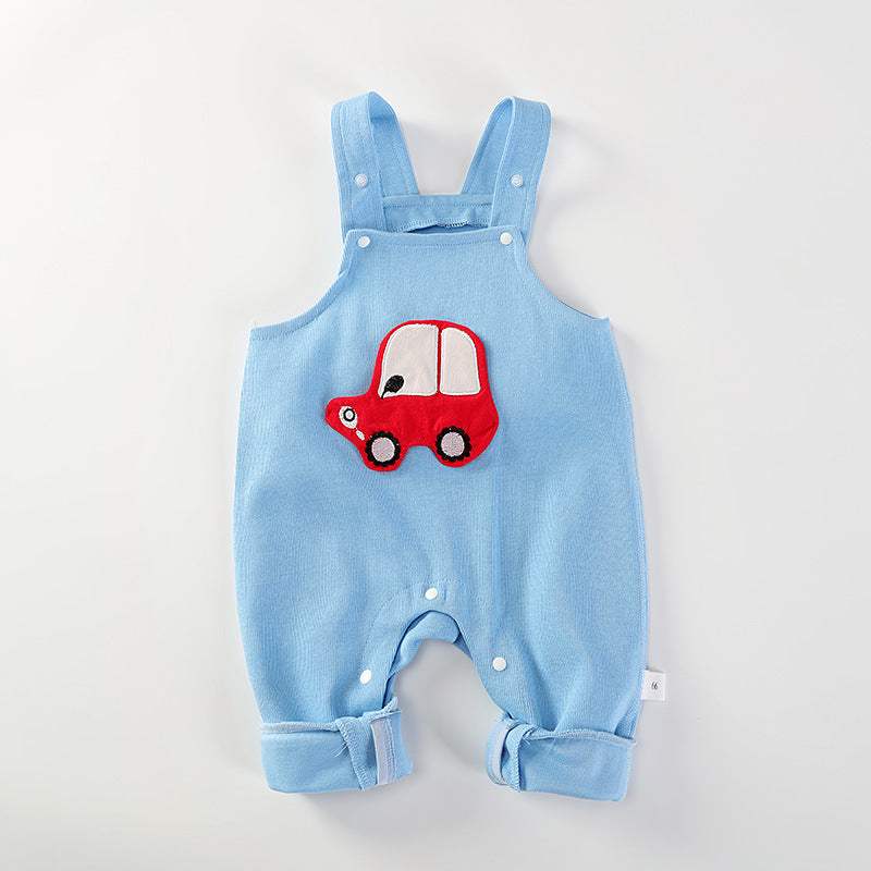 Girls' Loose High-Stretch Jumpsuit | Casual Cotton