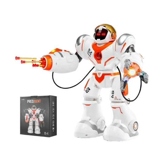 RC VEVOR Interactive Remote Control Battle Robot for Kids - Programmable Dancing and Walking Toy with Bullets