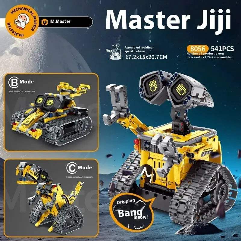 3in1 LED RC Robot Building Blocks Educational Toy For Kids - ToylandEU