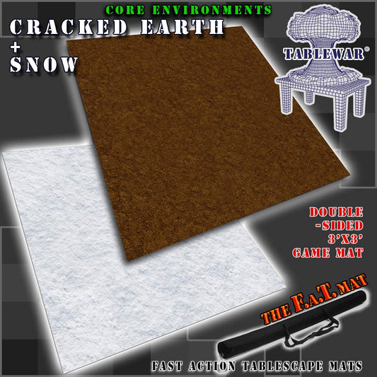 Gaming Mat | 3X3 Ft Dimensions | Double Sided Design | Wargame And Rpg Play