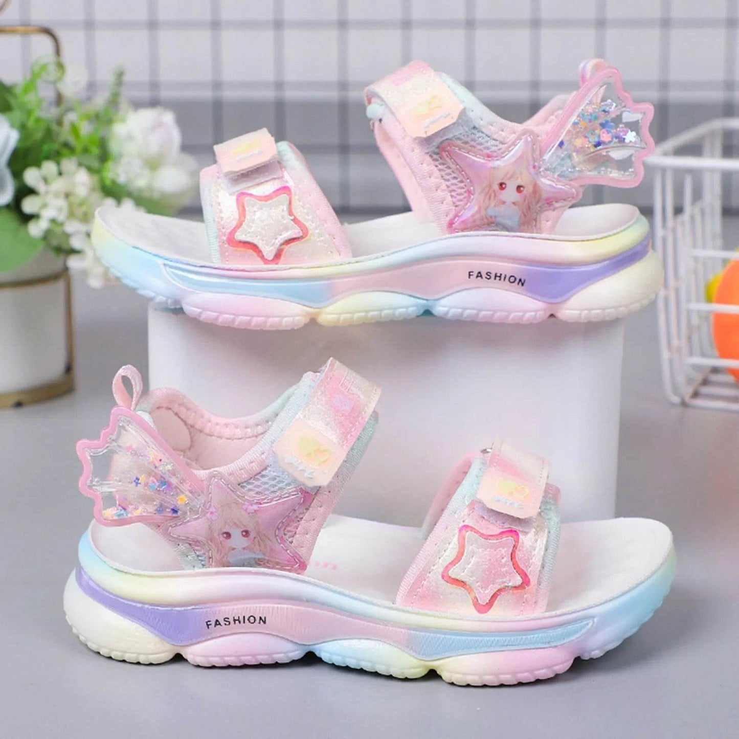 4-12Y Kids Summer Sandals Sports Shoes Girls Sneakers - ToylandEU