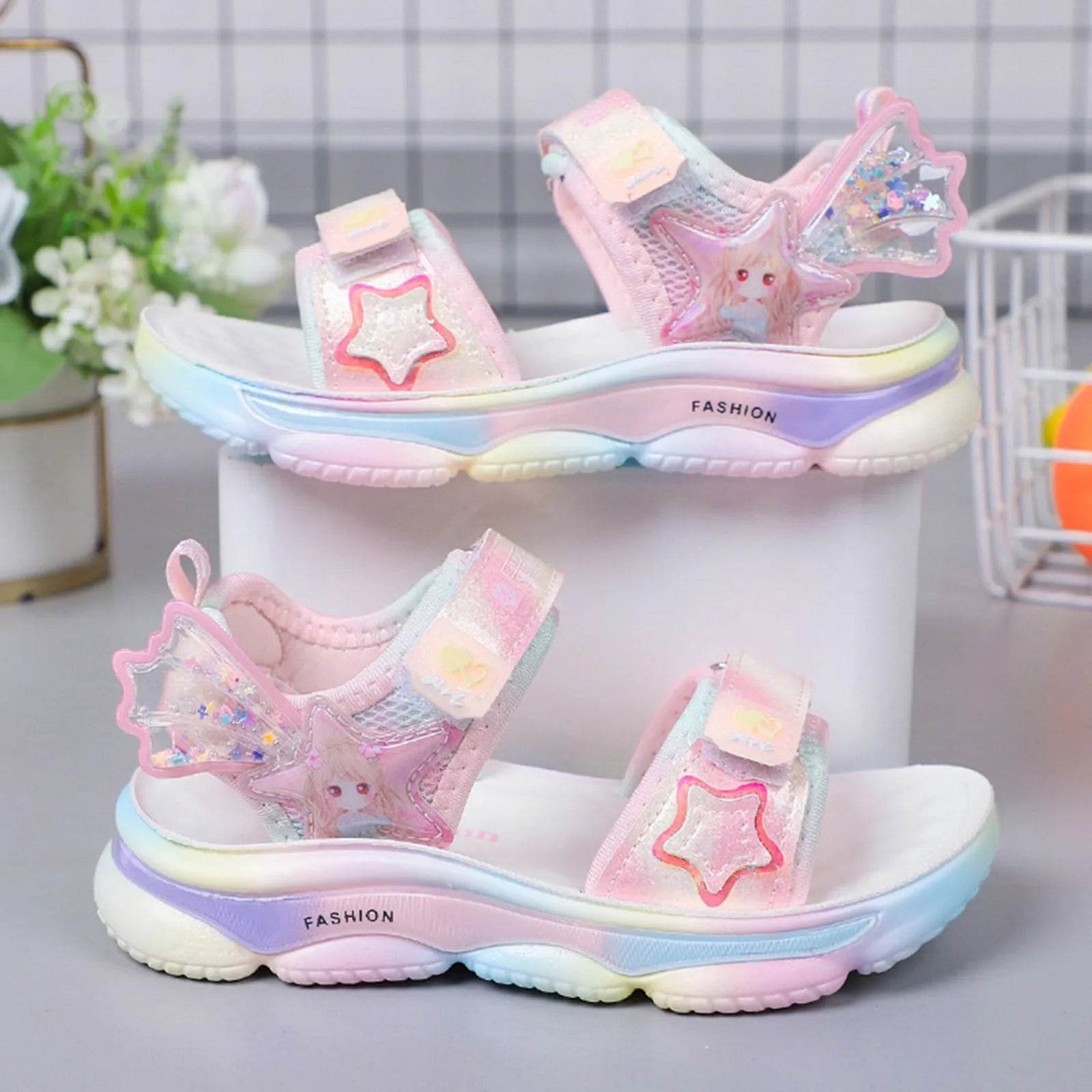 4-12Y Kids Summer Sandals Sports Shoes Girls Sneakers - ToylandEU