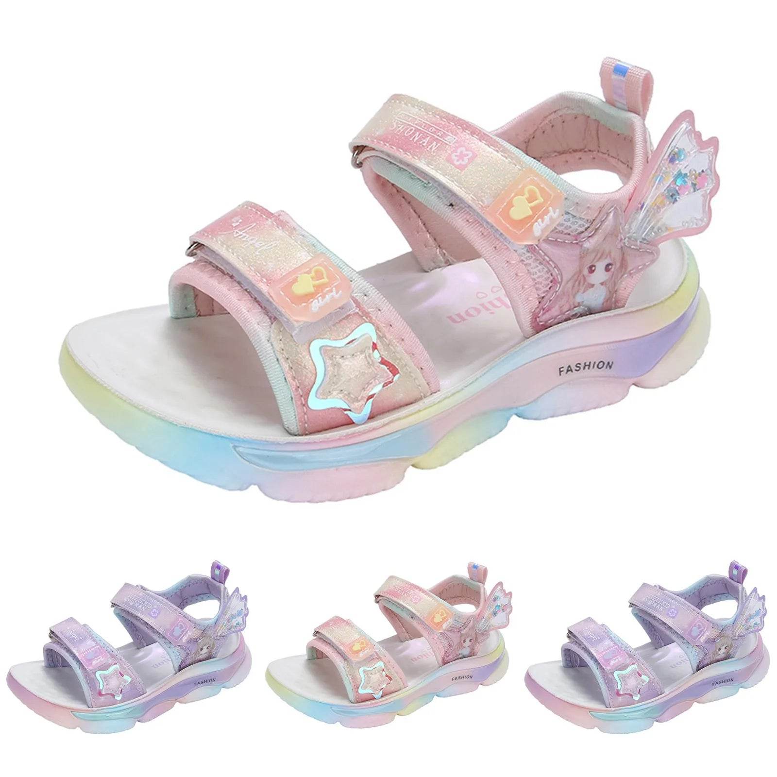 4-12Y Kids Summer Sandals Sports Shoes Girls Sneakers - ToylandEU