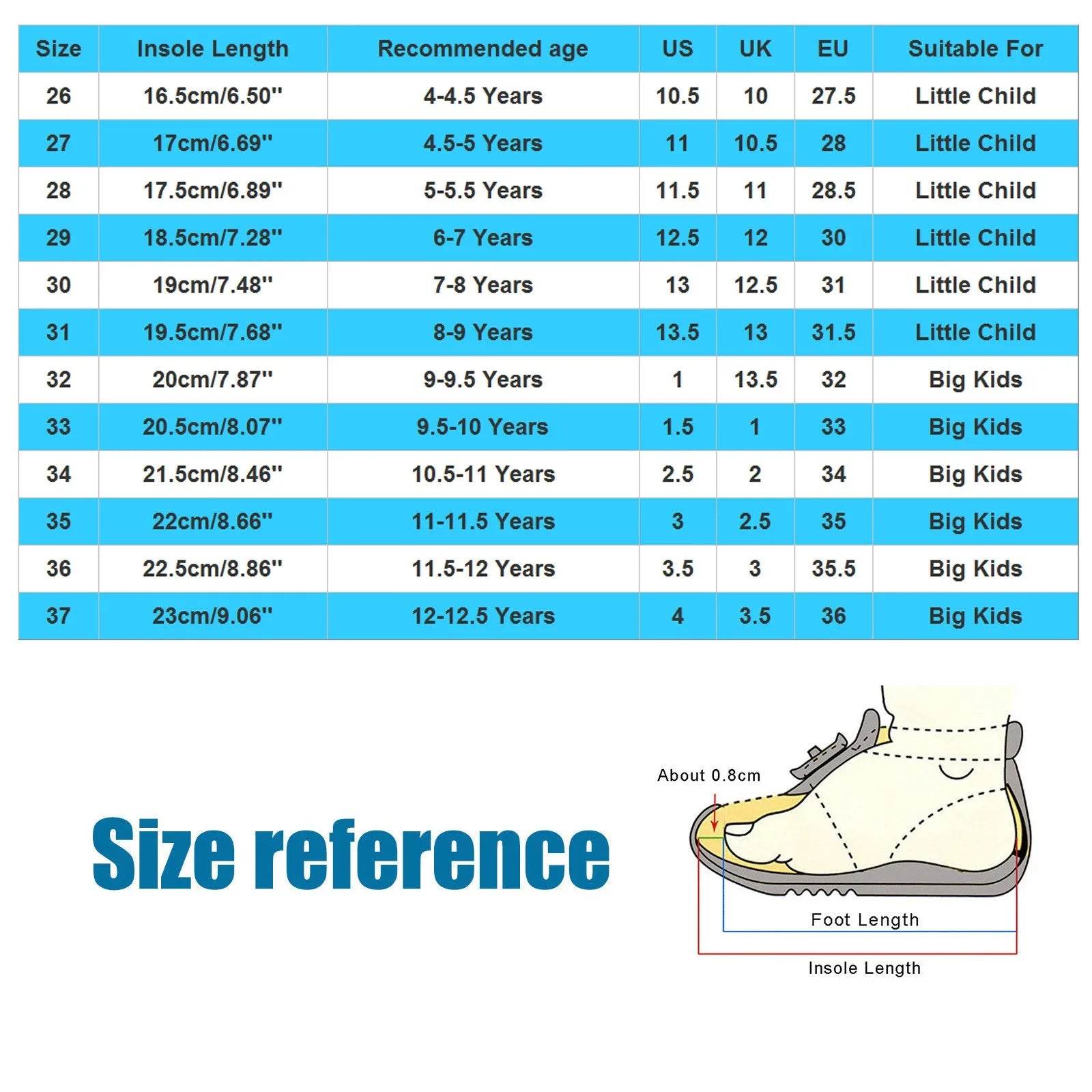 4-12Y Kids Summer Sandals Sports Shoes Girls Sneakers - ToylandEU