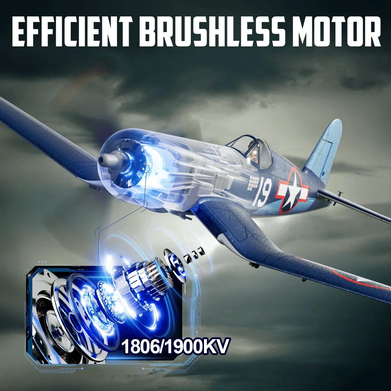 4 Channel Brushless RC Plane | 500mm Volantex | Toylandeu