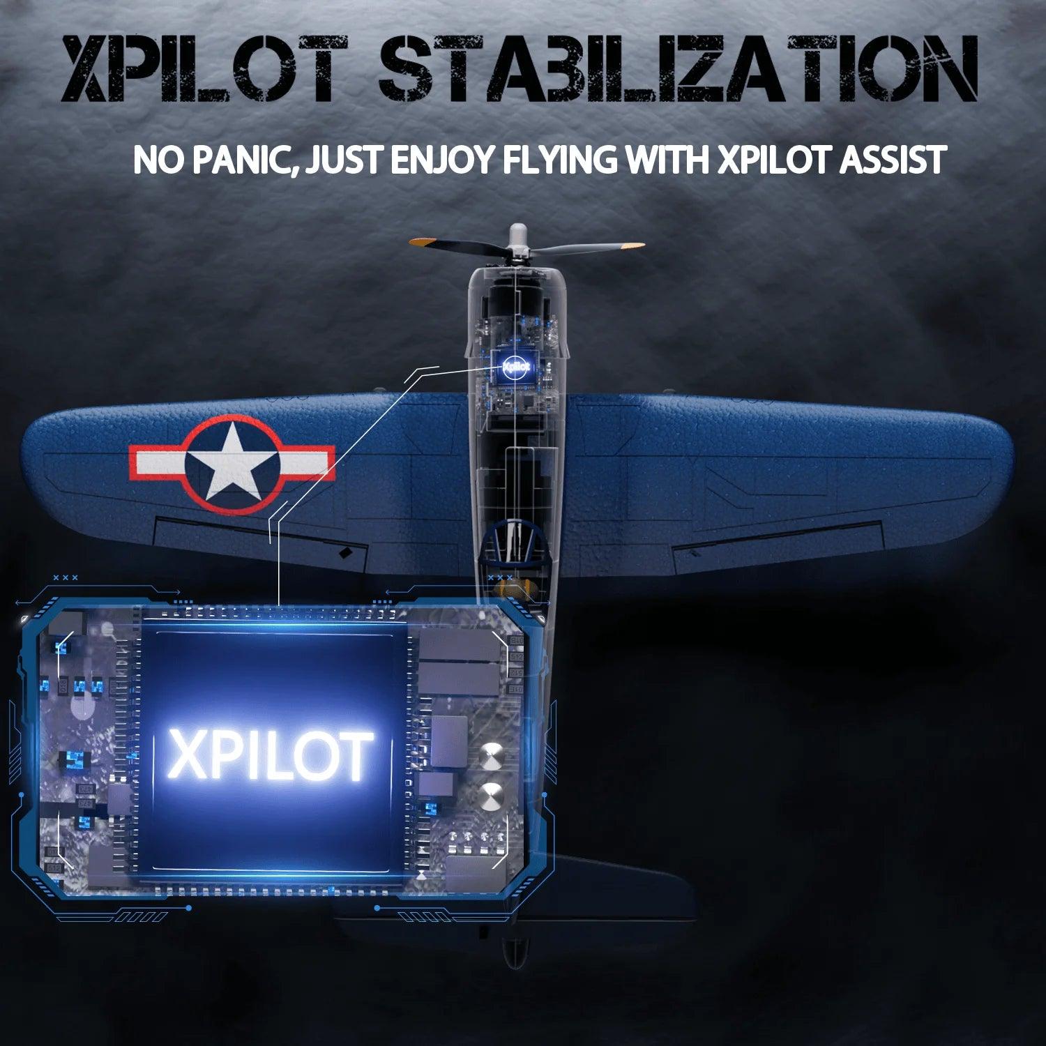 4 Channel Brushless RC Plane | 500mm Volantex | Toylandeu