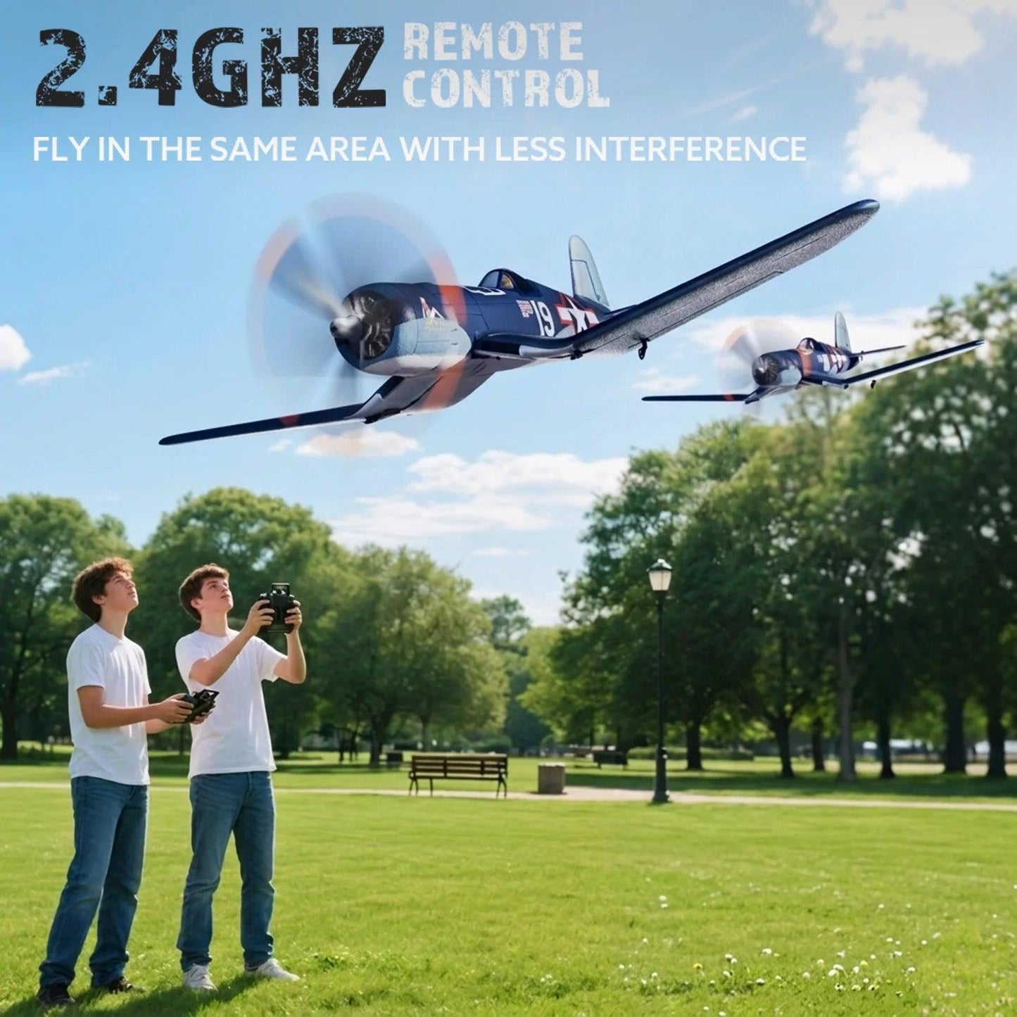 4 Channel Brushless RC Plane | 500mm Volantex | Toylandeu