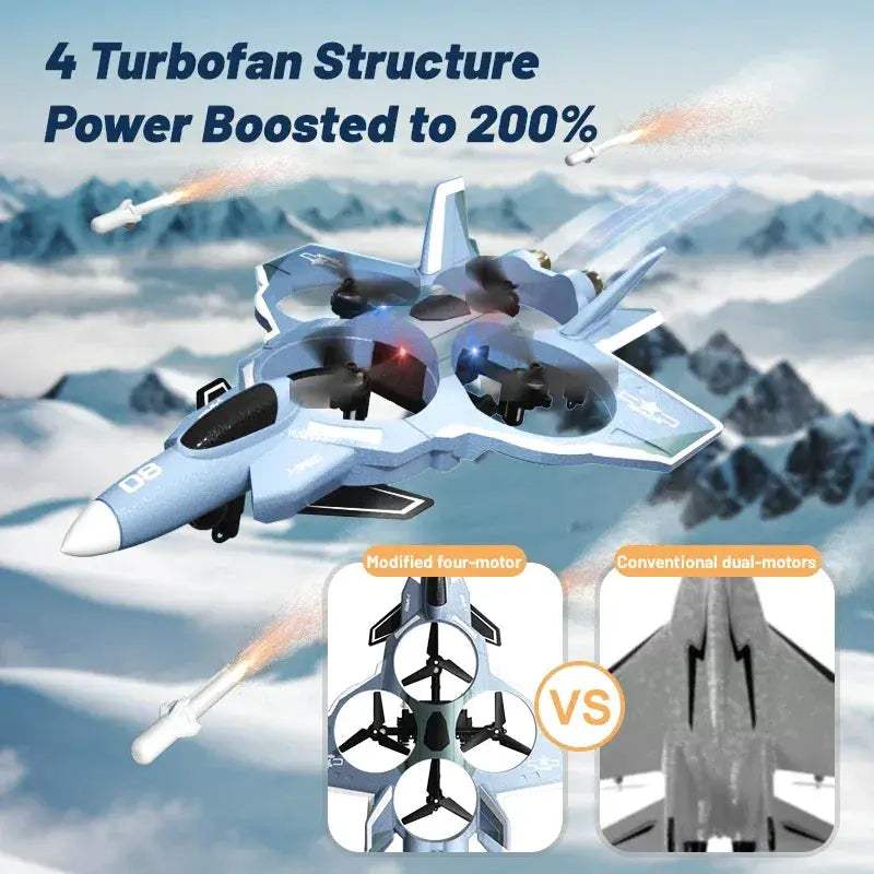 4 Channel RC Aircraft With Camera And Missile Launch - ToylandEU