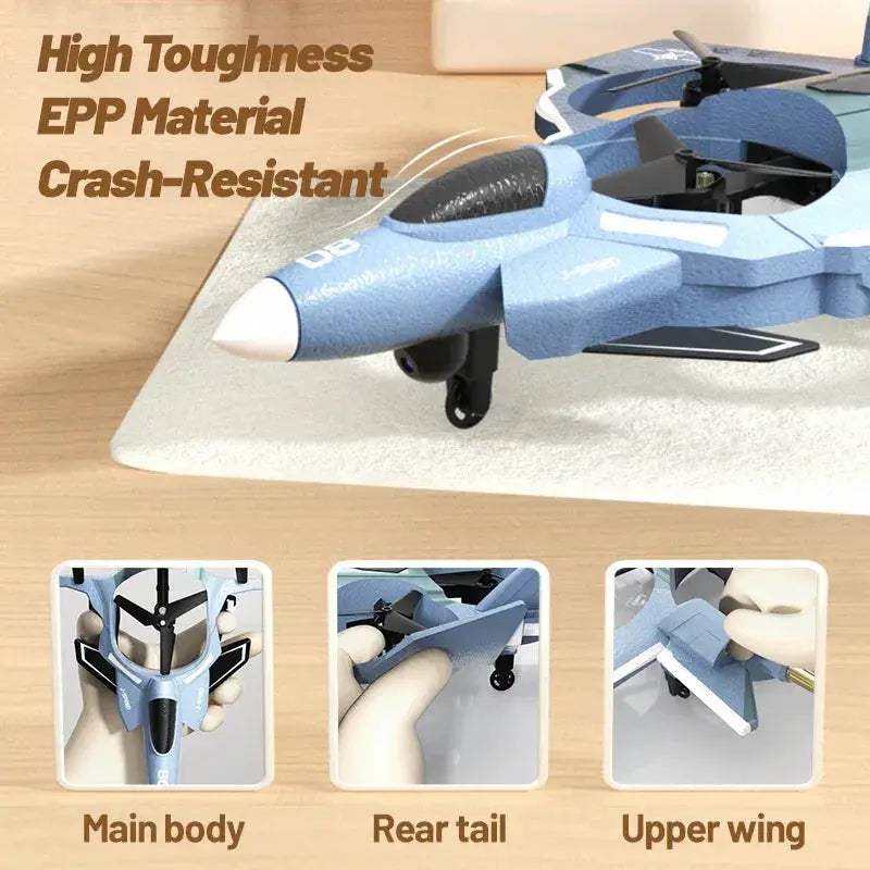 4 Channel RC Aircraft With Camera And Missile Launch - ToylandEU