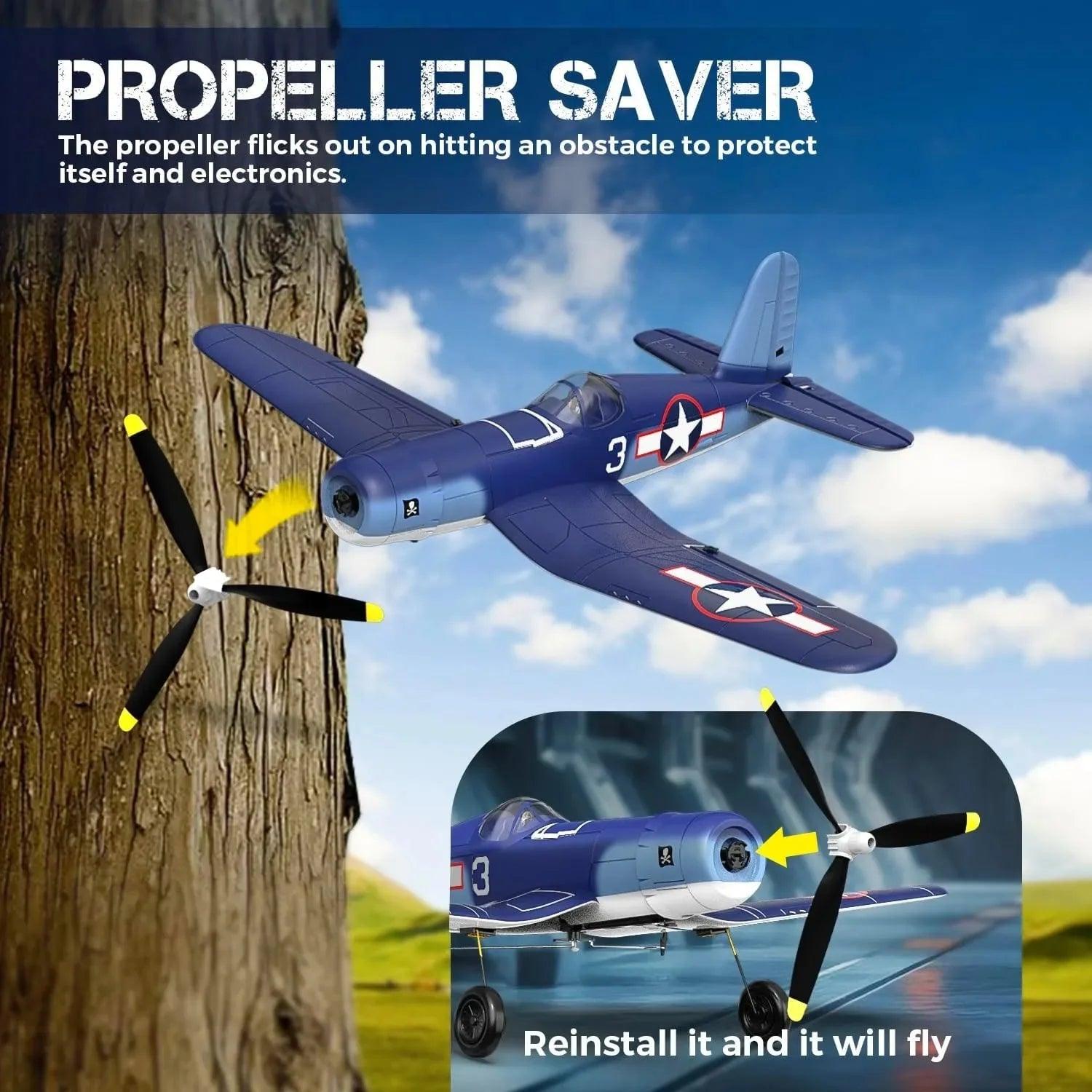4 Channel Rc Airplane | 6 Axis Gyro | Toylandeu™