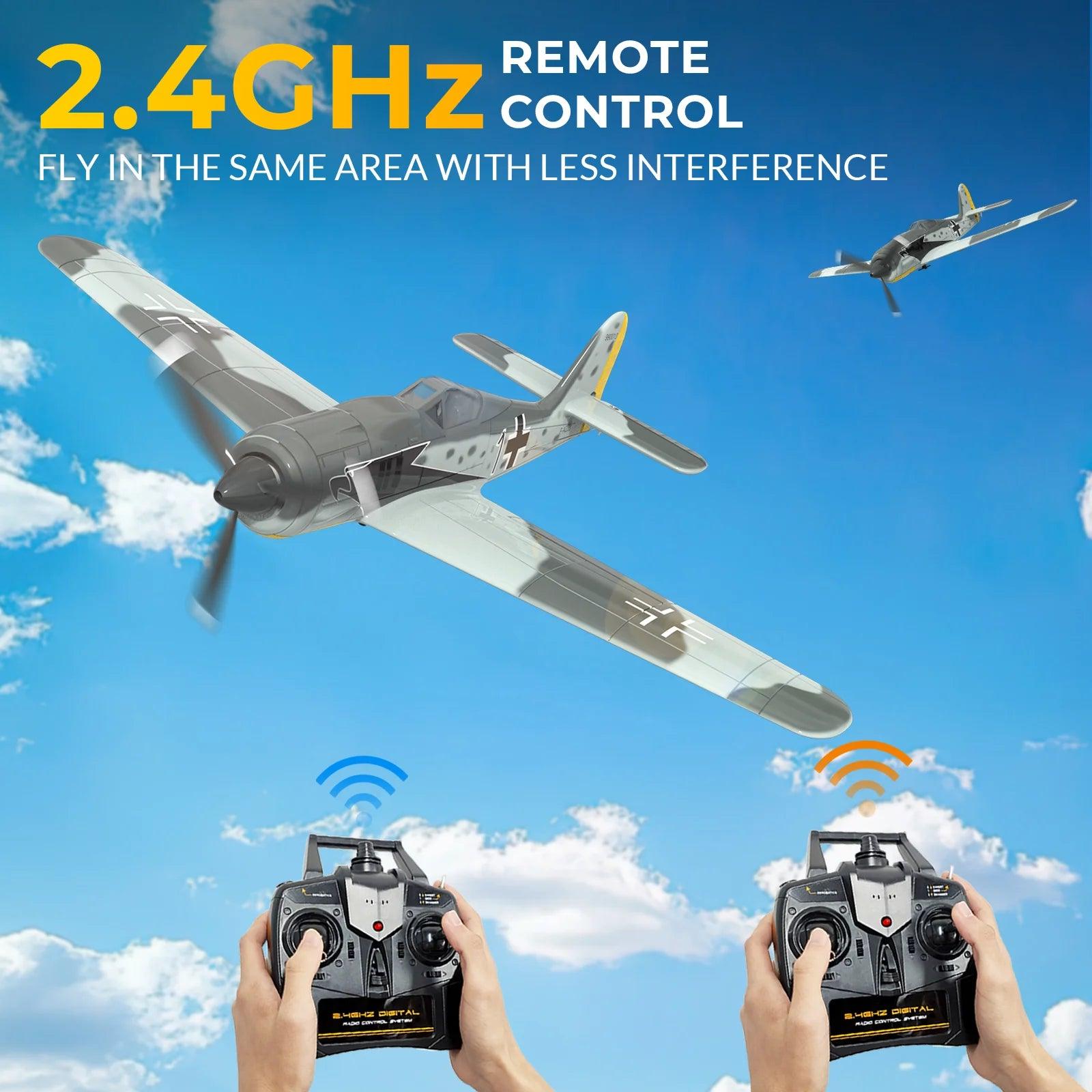 4 Channel Volantexrc Fw190 Rc Plane With Xpilot | Toylandeu