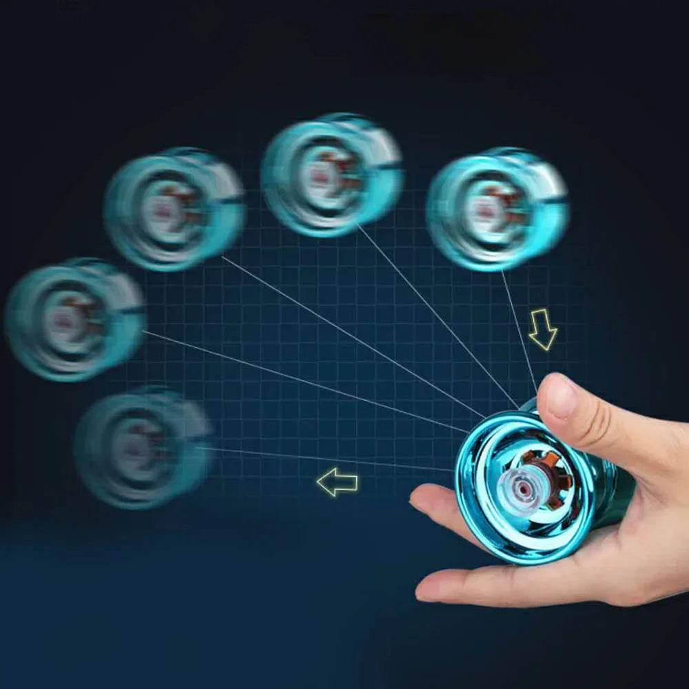 4 Colours Children's Magic Yo-Yo Reactive High Speed Aluminium Yo-Yo CNC Swivel Rope Boys Girls Children's Toys - ToylandEU