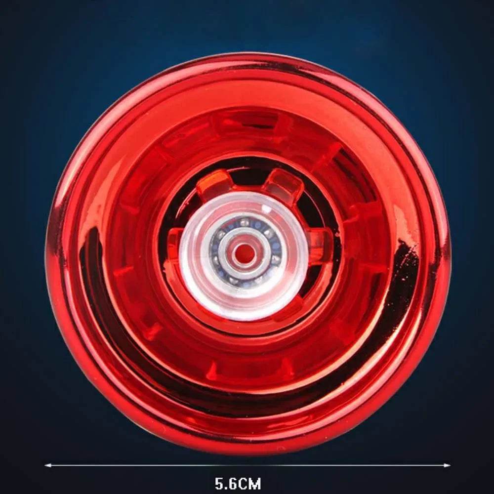 4 Colours Children's Magic Yo-Yo Reactive High Speed Aluminium Yo-Yo CNC Swivel Rope Boys Girls Children's Toys - ToylandEU