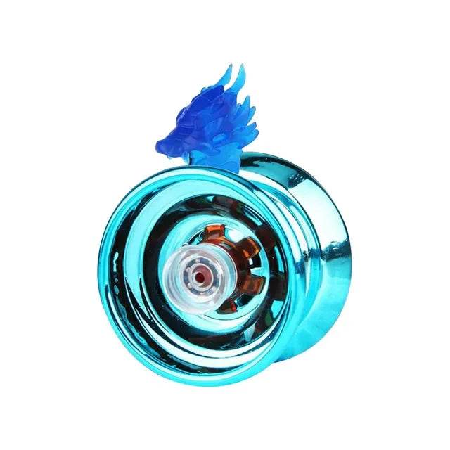 4 Colours Children's Magic Yo-Yo Reactive High Speed Aluminium Yo-Yo CNC Swivel Rope Boys Girls Children's Toys - ToylandEU