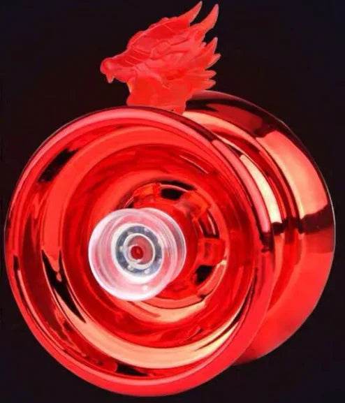 4 Colours Children's Magic Yo-Yo Reactive High Speed Aluminium Yo-Yo CNC Swivel Rope Boys Girls Children's Toys - ToylandEU