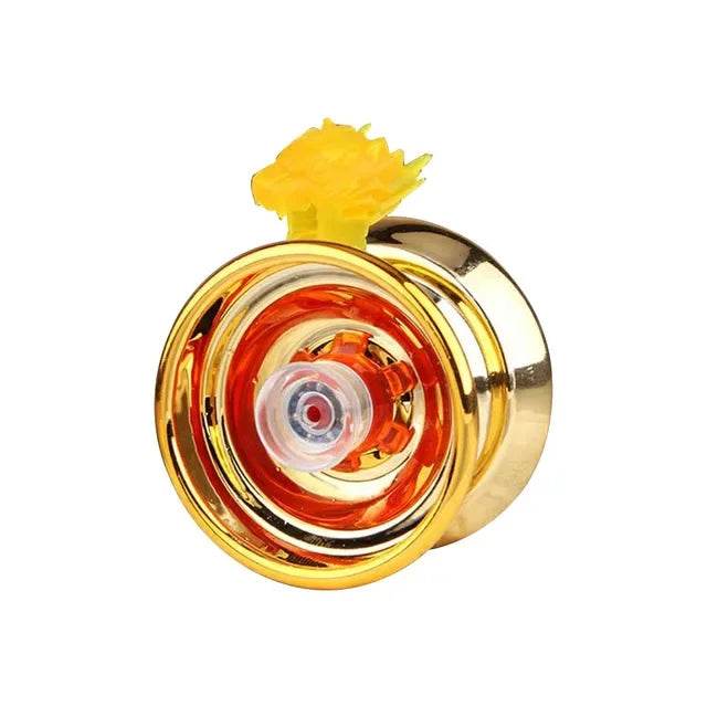 4 Colours Children's Magic Yo-Yo Reactive High Speed Aluminium Yo-Yo CNC Swivel Rope Boys Girls Children's Toys - ToylandEU