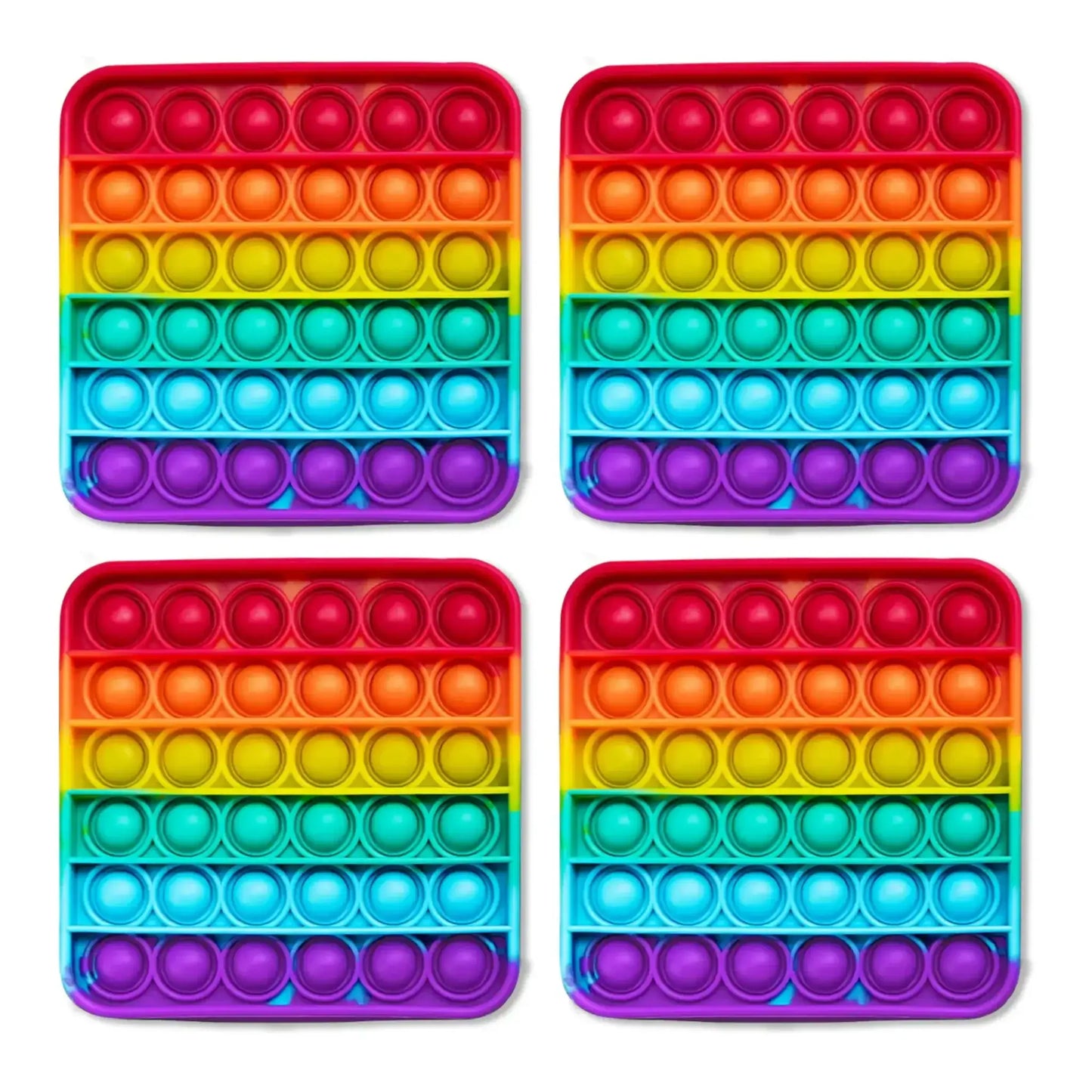 4 Extra Rainbow Fidget Mats (The Fidget Game: Sight Words) - The Fidget Games