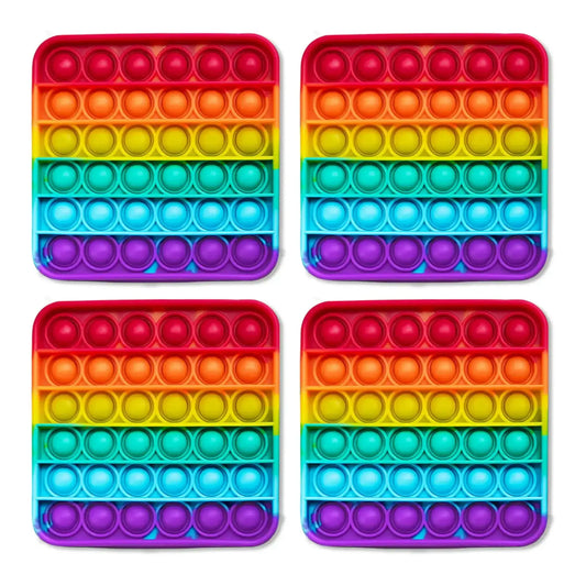 4 Extra Rainbow Fidget Mats (The Fidget Game: Sight Words) - The Fidget Games