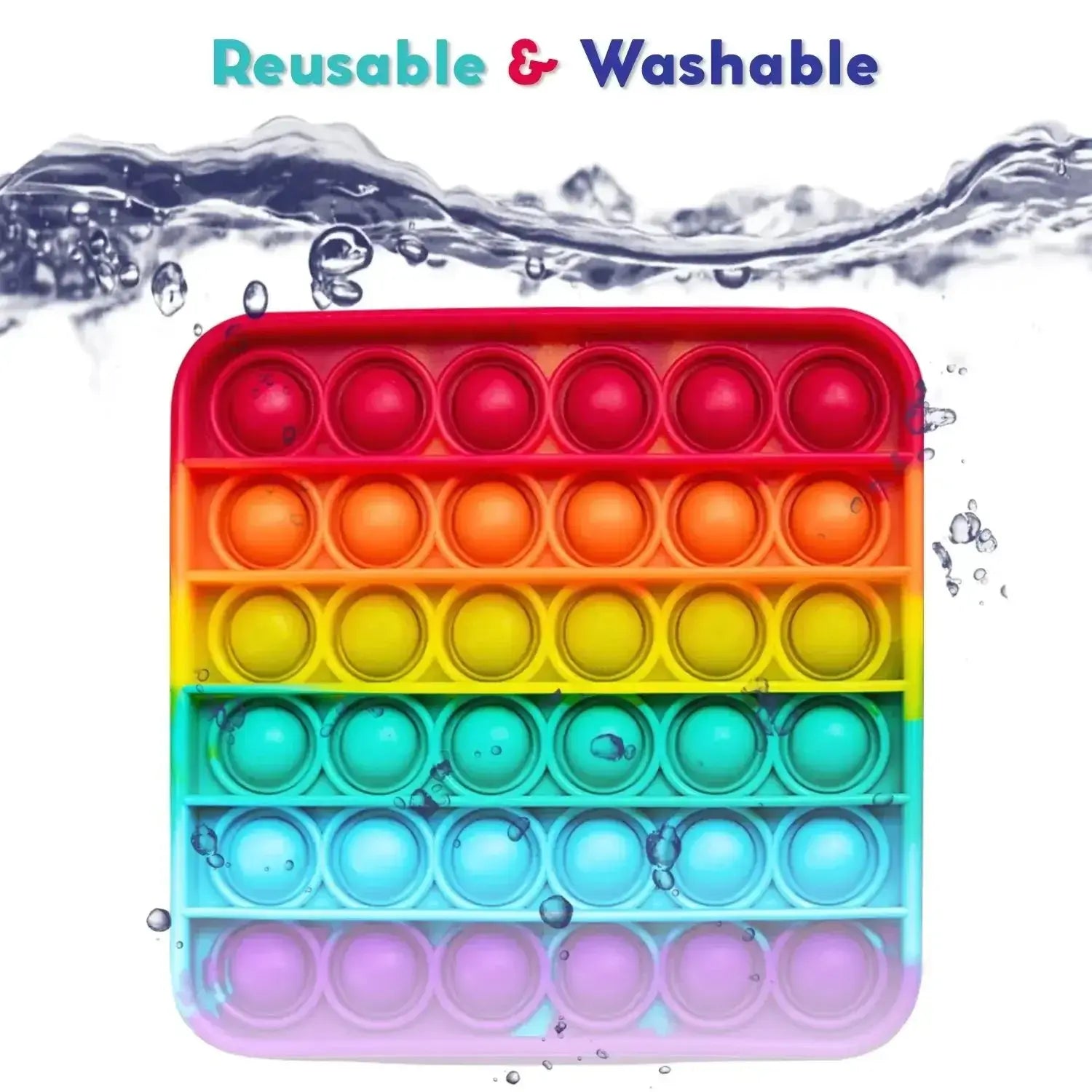 4 Extra Rainbow Fidget Mats (The Fidget Game: Sight Words) - The Fidget Games
