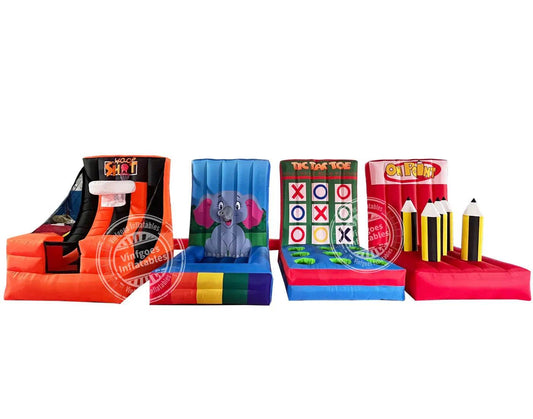 4 In 1 Or Separate Game Inflatable Carnival Game Fun - ToylandEU