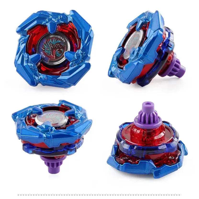 4 Pack Spinning Tops Burst Set With Launchers For Kids - ToylandEU