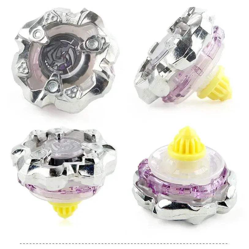 4 Pack Spinning Tops Burst Set With Launchers For Kids - ToylandEU