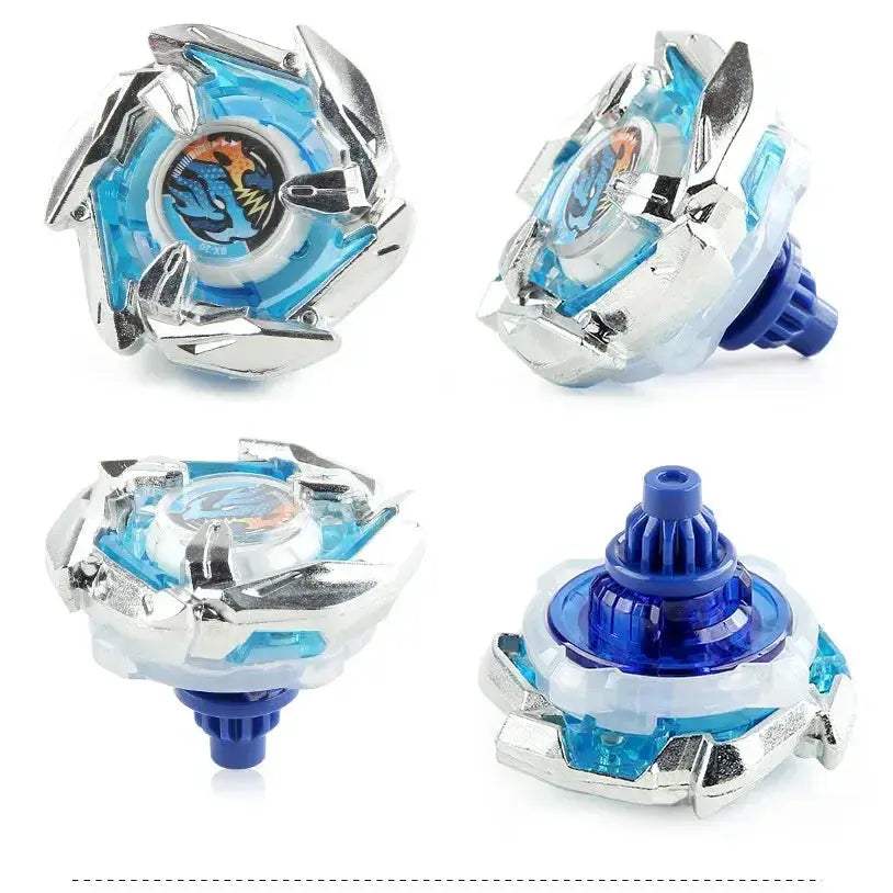 4 Pack Spinning Tops Burst Set With Launchers For Kids - ToylandEU