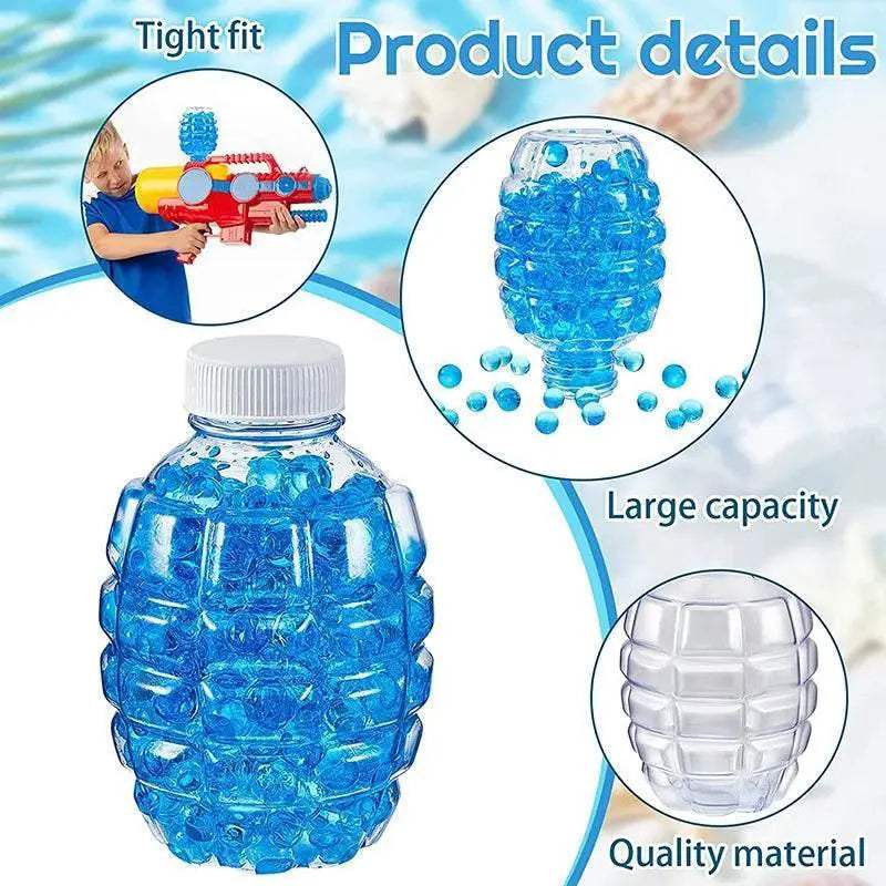 4 Pcs Water Gel Bead Accessories Subpackage Bottle Set - ToylandEU
