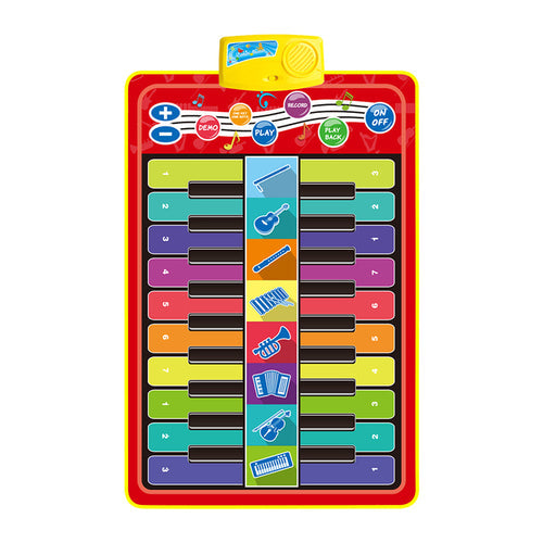 4 Styles Double Row Multifunction Musical Instrument Piano Mat Infant ToylandEU.com Toyland EU