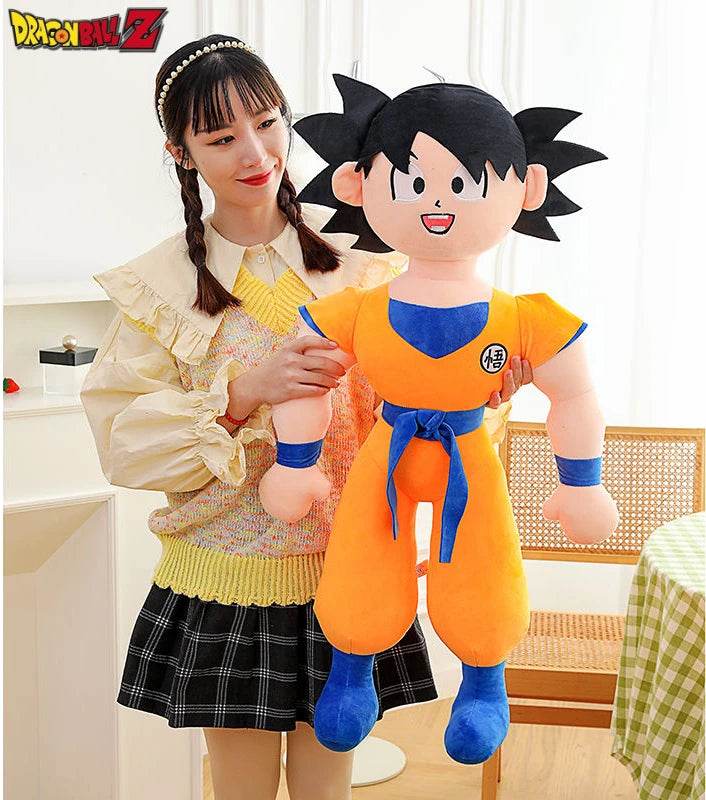40/50/70CM Anime Dragon Ball Son Goku Plush Doll Pillow Large Kawaii Soft Stuffed Toy - ToylandEU
