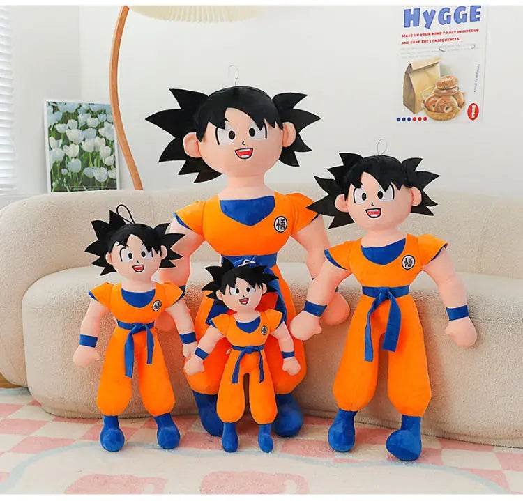 40/50/70CM Anime Dragon Ball Son Goku Plush Doll Pillow Large Kawaii Soft Stuffed Toy - ToylandEU