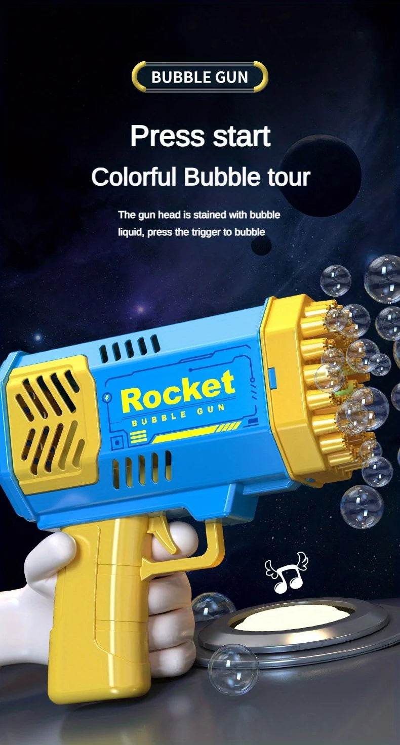 40 Hole Bubble Machine Fully Automatic Light Outdoor Use - ToylandEU