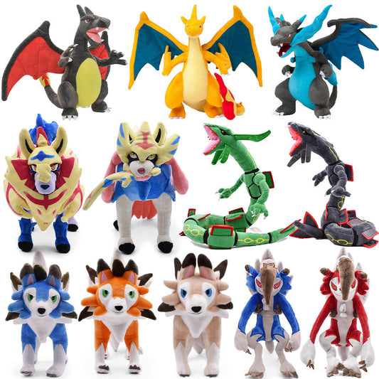 40 Styles Pokemon Plush Toy Pikachu Dolls Shiny Charizard X & Y Anime Toyland EU