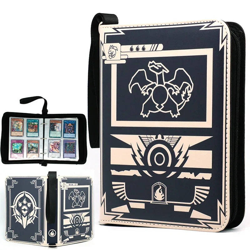 400 Card Binder With Zipper Pockets For Trading Cards - ToylandEU