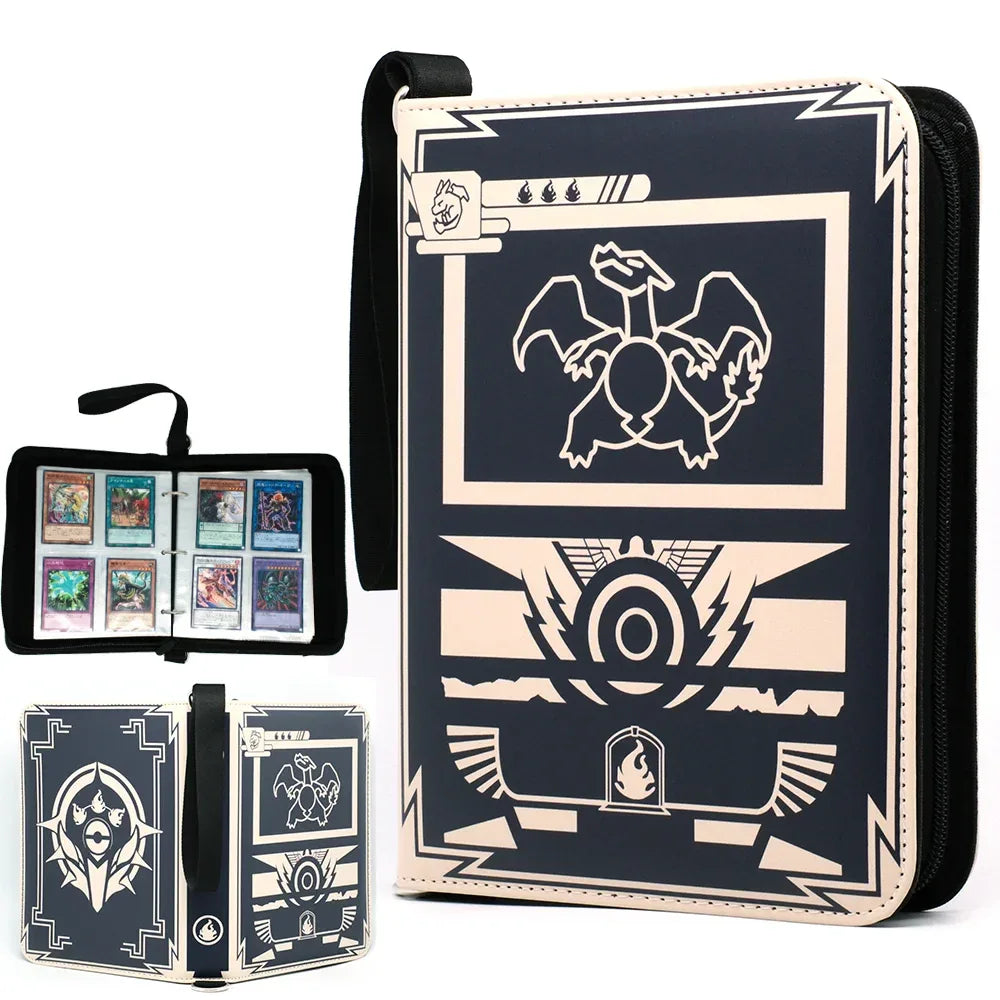 400 Card Binder With Zipper Pockets For Trading Cards - ToylandEU