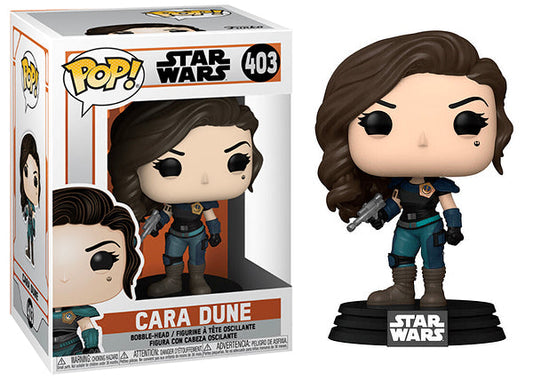 Funko Pop Cara Dune With Blaster Mandalorian Figure