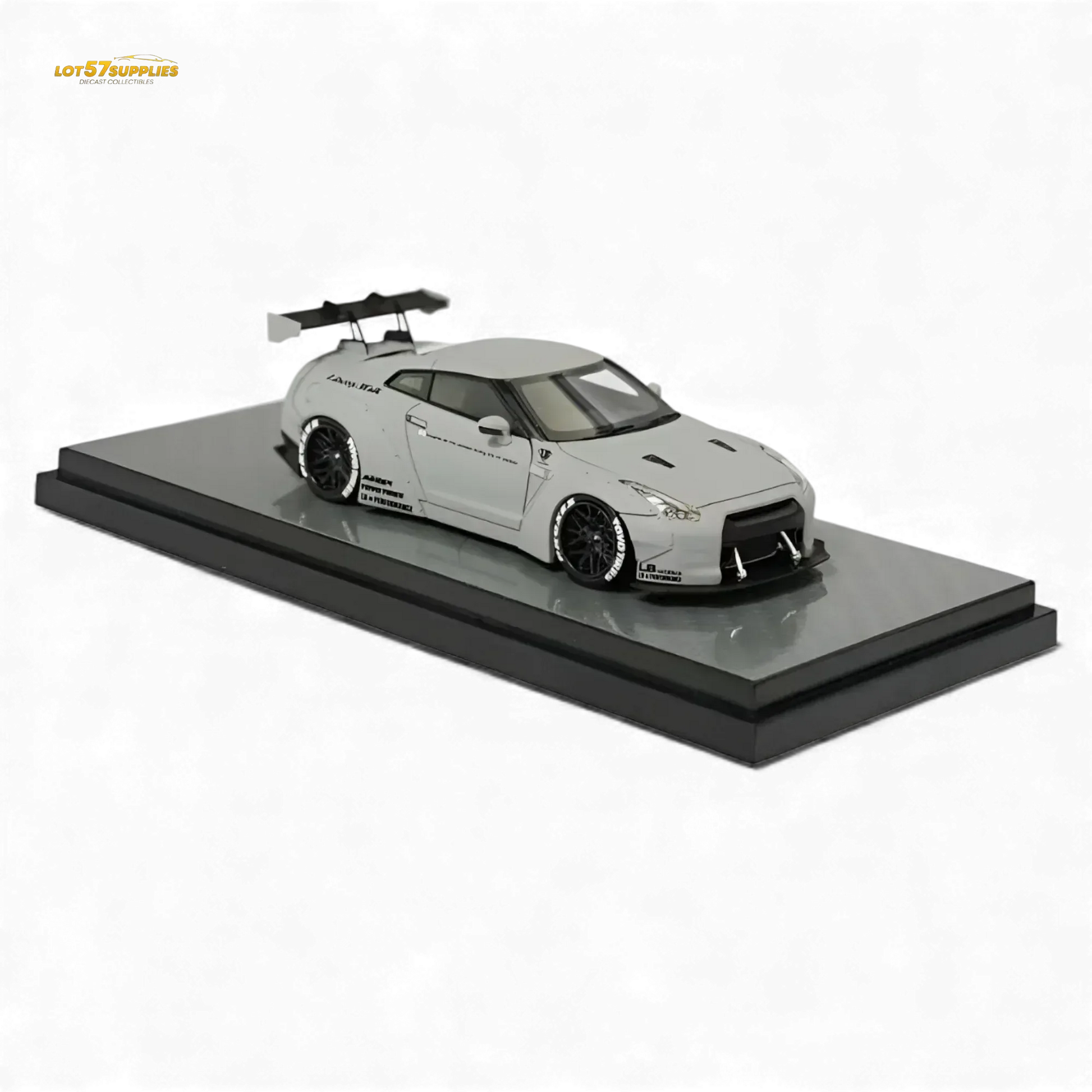 Error404 LB-Works Nissan Skyline GT-R R35 Fighter Grey Limited to 299 Pcs 1:64 - ToylandEU