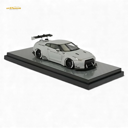 Error404 LB-Works Nissan Skyline GT-R R35 Fighter Grey Limited to 299 Pcs 1:64 - ToylandEU