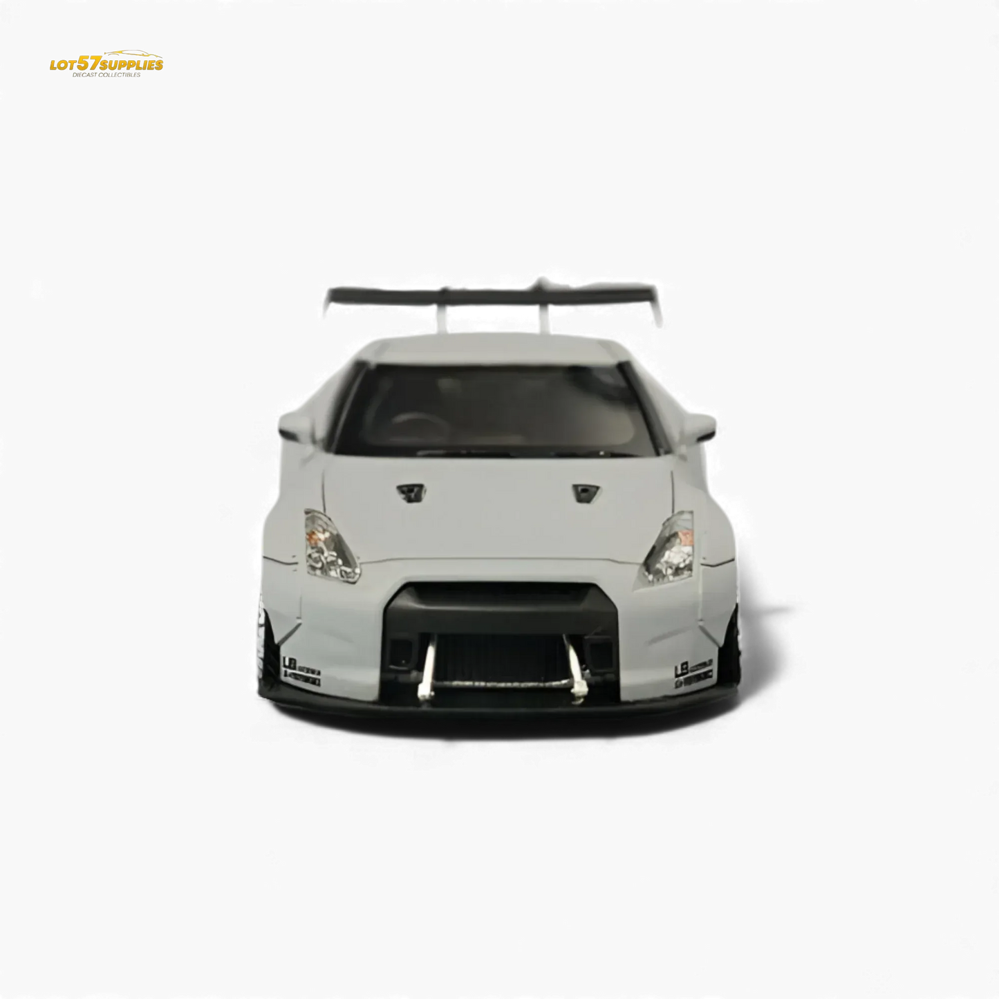 Error404 LB-Works Nissan Skyline GT-R R35 Fighter Grey Limited to 299 Pcs 1:64 - ToylandEU