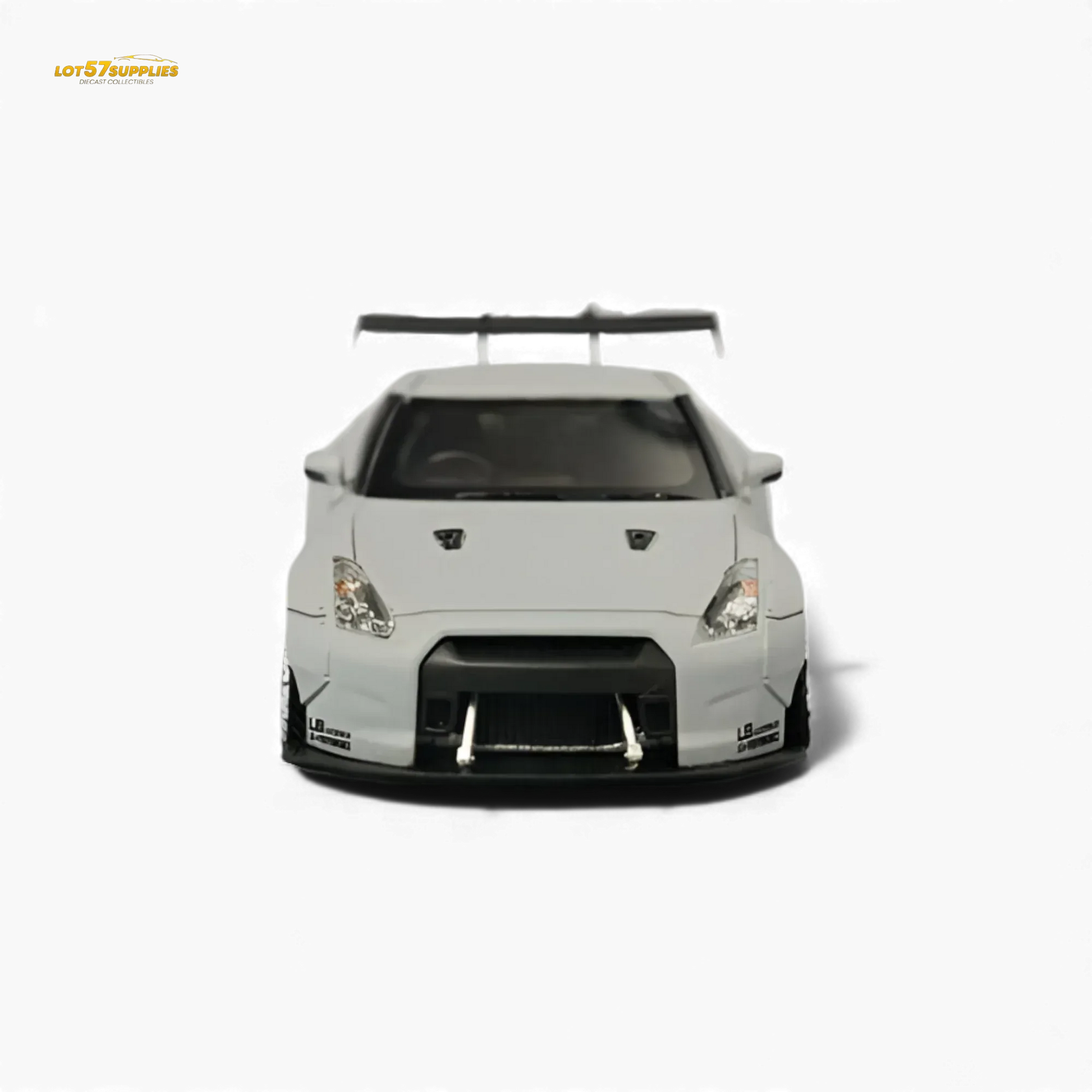 Error404 LB-Works Nissan Skyline GT-R R35 Fighter Grey Limited to 299 Pcs 1:64 - ToylandEU