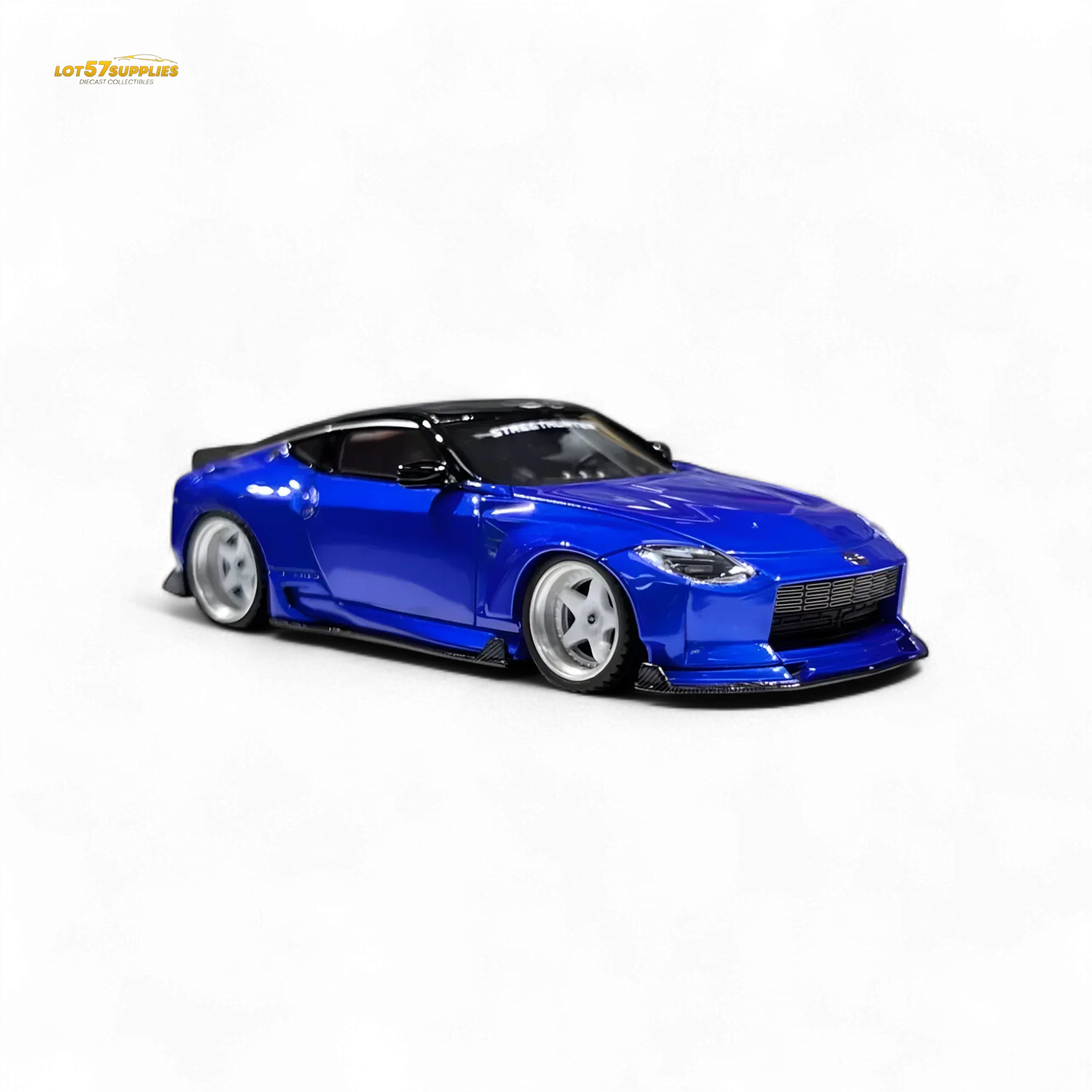 Error404 Nissan 400Z Candy blue Limited to 499 Units 1:64 Resin Model - ToylandEU