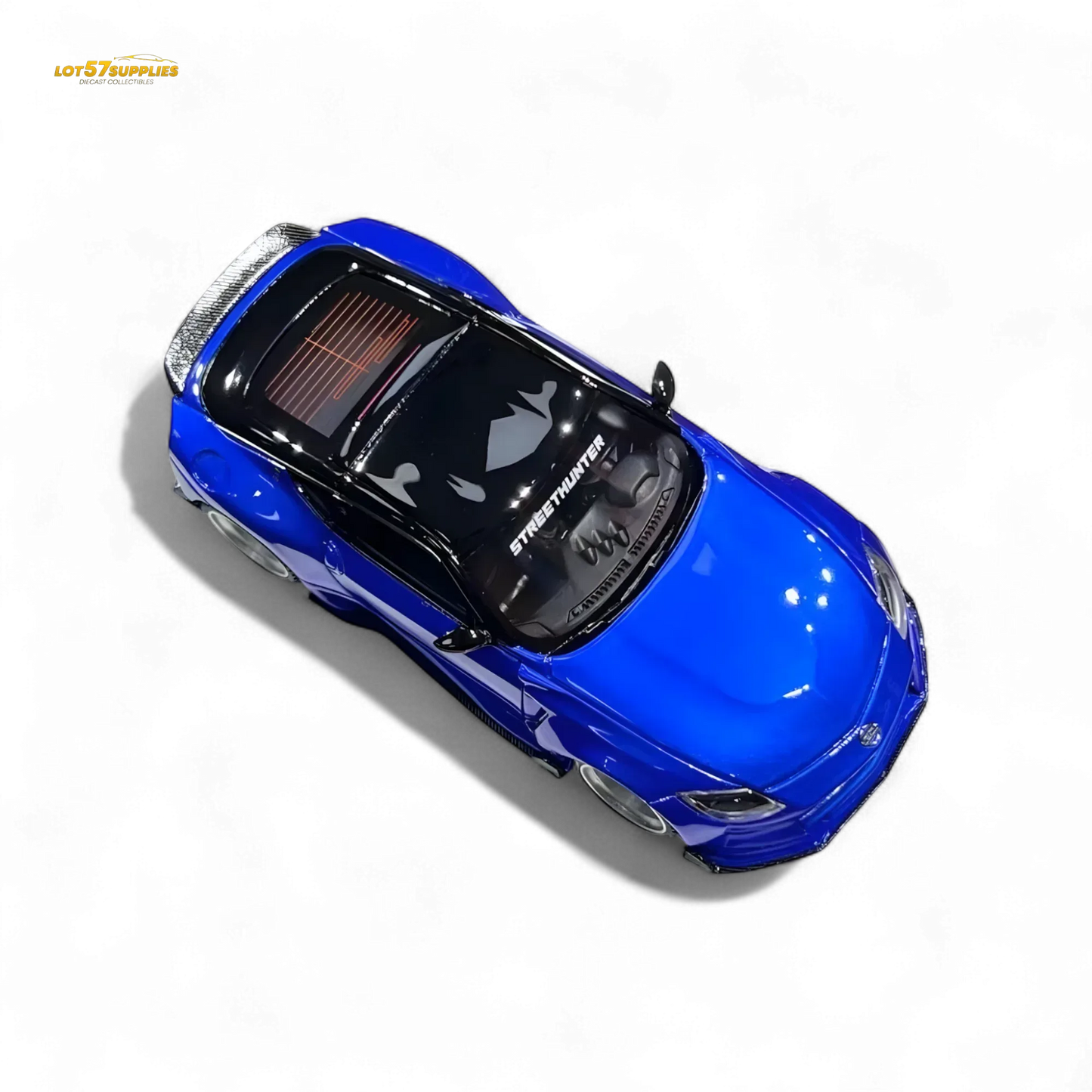 Error404 Nissan 400Z Candy blue Limited to 499 Units 1:64 Resin Model - ToylandEU