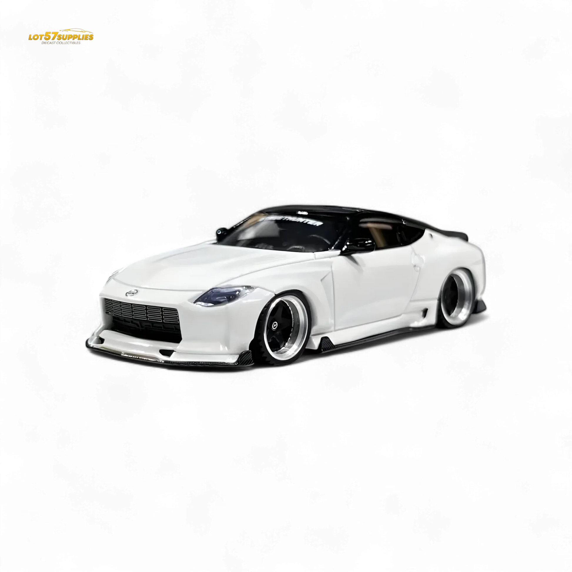Error404 Nissan 400Z White Limited to 499 Units 1:64 Resin Model - ToylandEU