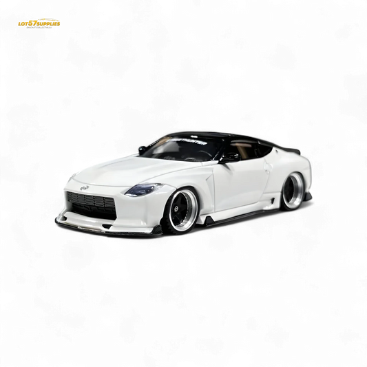 Error404 Nissan 400Z White Limited to 499 Units 1:64 Resin Model - ToylandEU