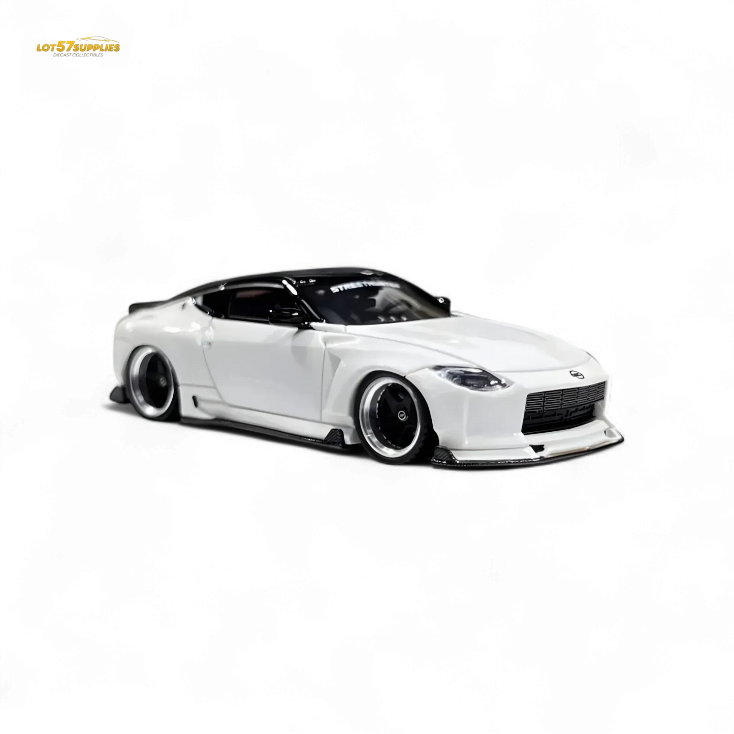 Error404 Nissan 400Z White Limited to 499 Units 1:64 Resin Model - ToylandEU