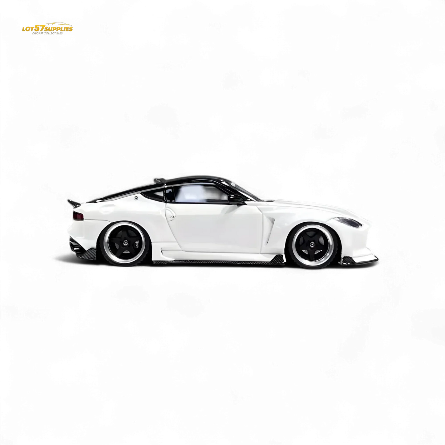 Error404 Nissan 400Z White Limited to 499 Units 1:64 Resin Model - ToylandEU