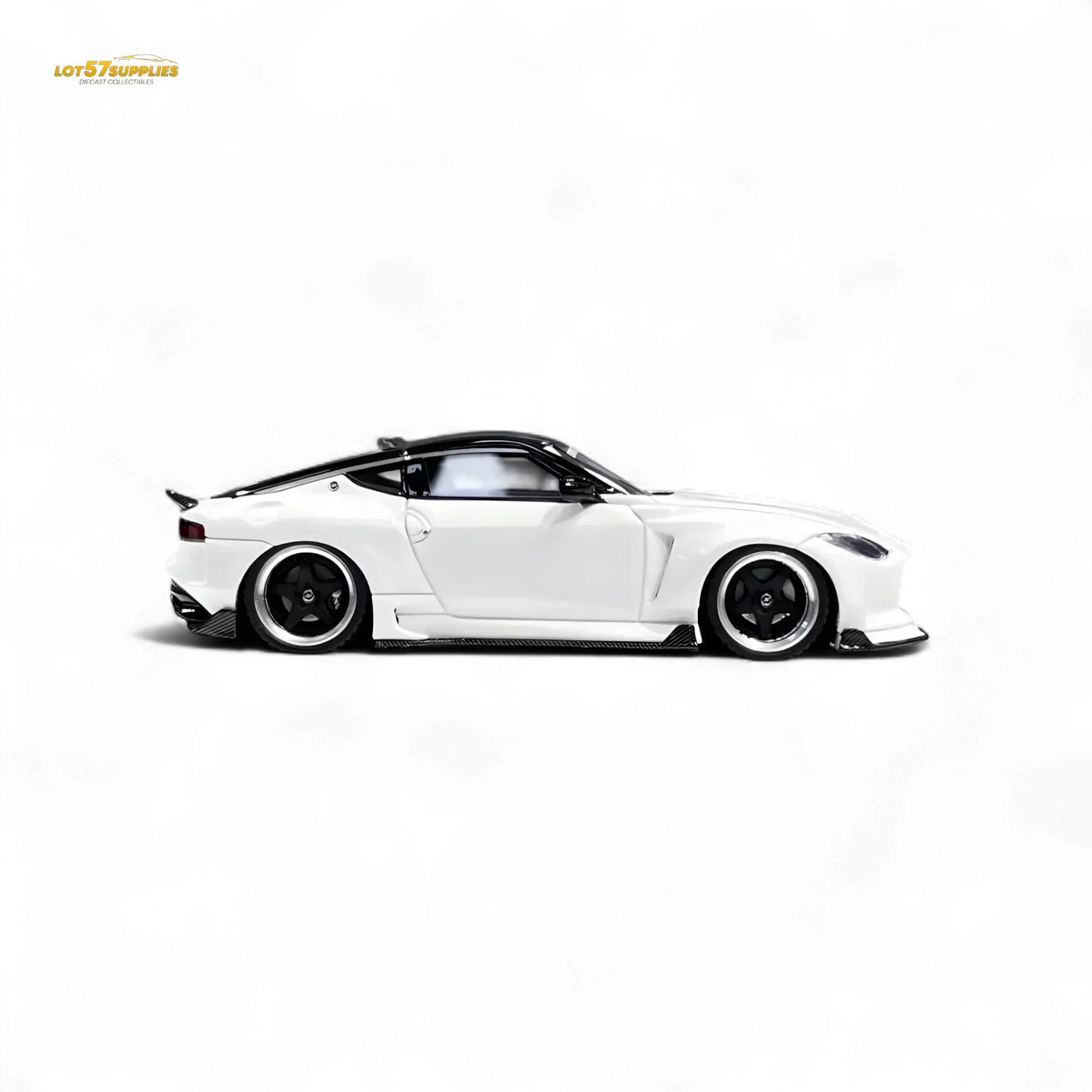 Error404 Nissan 400Z White Limited to 499 Units 1:64 Resin Model - ToylandEU