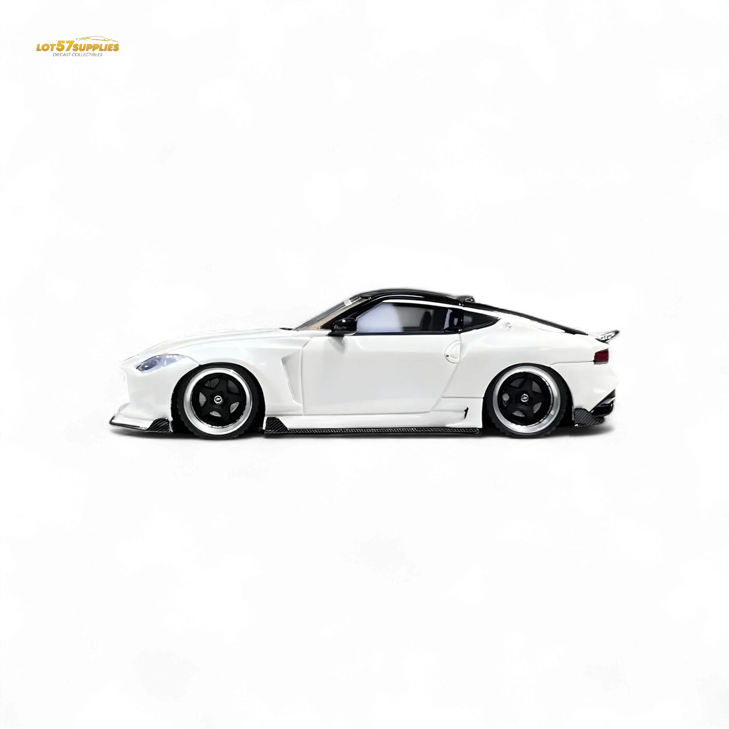 Error404 Nissan 400Z White Limited to 499 Units 1:64 Resin Model - ToylandEU